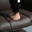 Fauteuil inclinable pivotant en cuir synthétique-573307237