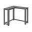 Table console d'angle en bois gris de 91 cm (36 po)-616137810-616137833-616137834