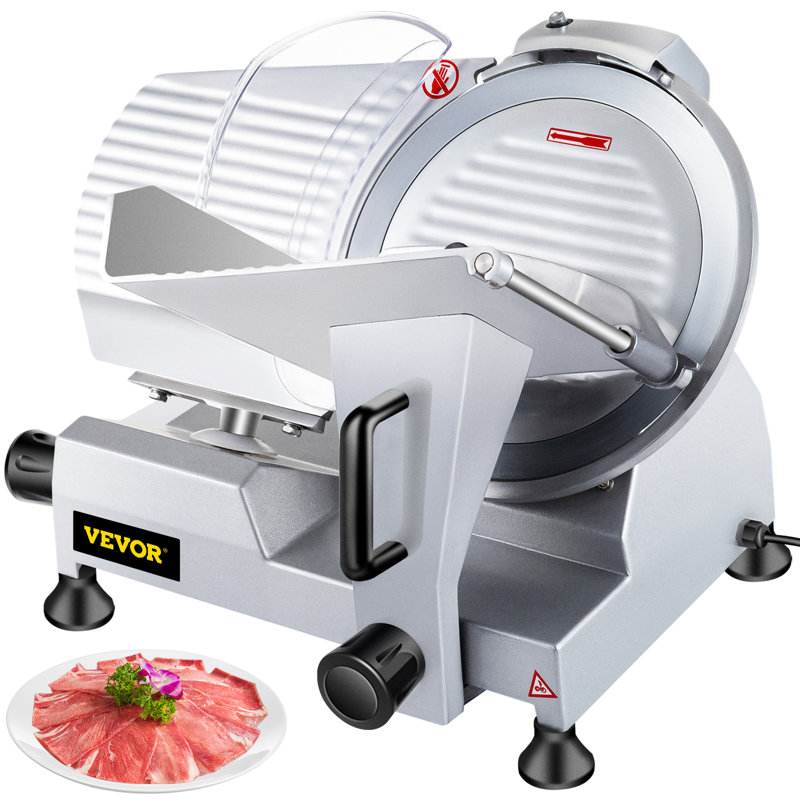 VEVOR Electric Meat Slicer for Frozen Meat, 17.3" H x 23.2" W x 20.5" D