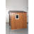 6Ft X Outdoor Metal Storage Shed With Galvanized Iron Structure, Easy Build, - Coffee Robust Iron, Punched Vents,