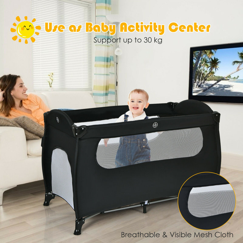 Bassinet and Stand, Black
