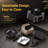 4L Automatic Cat Feeder, Dual Chamber Pet Feeder, Dry/Treat Portion, APP Control