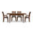 Sarah 4 - Person Solid Wood Top Four Leg Dining Set-16848868-37101029-39921300