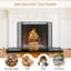 Nazish Metal Fireplace Screen