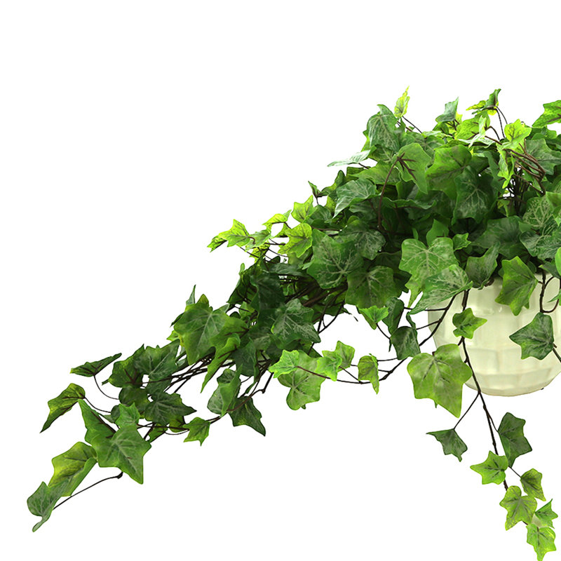 Verdant Vines Faux Ivy Plant in Ceramic Pot