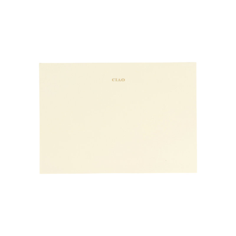 Carta Italiana Ciao Notepad (50 Sheets)