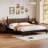 Retro Style Platform Bed-473385976-473385981