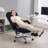 Vinsetto Executive Massage Office Chair, Heated Computer Desk Chair With Adjustable Height And Footrest, Black