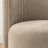 Textured Upholstered Barrel Dining Chair with Hidden Casters-1569834435