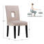 Chaise d'appoint rembourrée Aayush-2870024