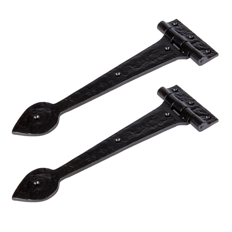 Hammer & Tongs - Traditional T-Hinge - W290mm - Black