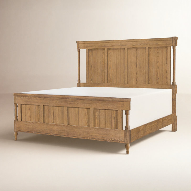 Country Living Vintage Market Complete Shelter Bed, Brown, Queen
