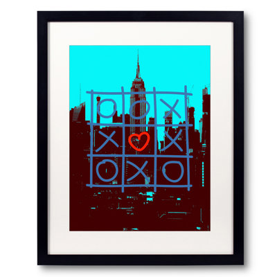 «Aimer New York» par Kevin Quinn, impression encadrée sur papier