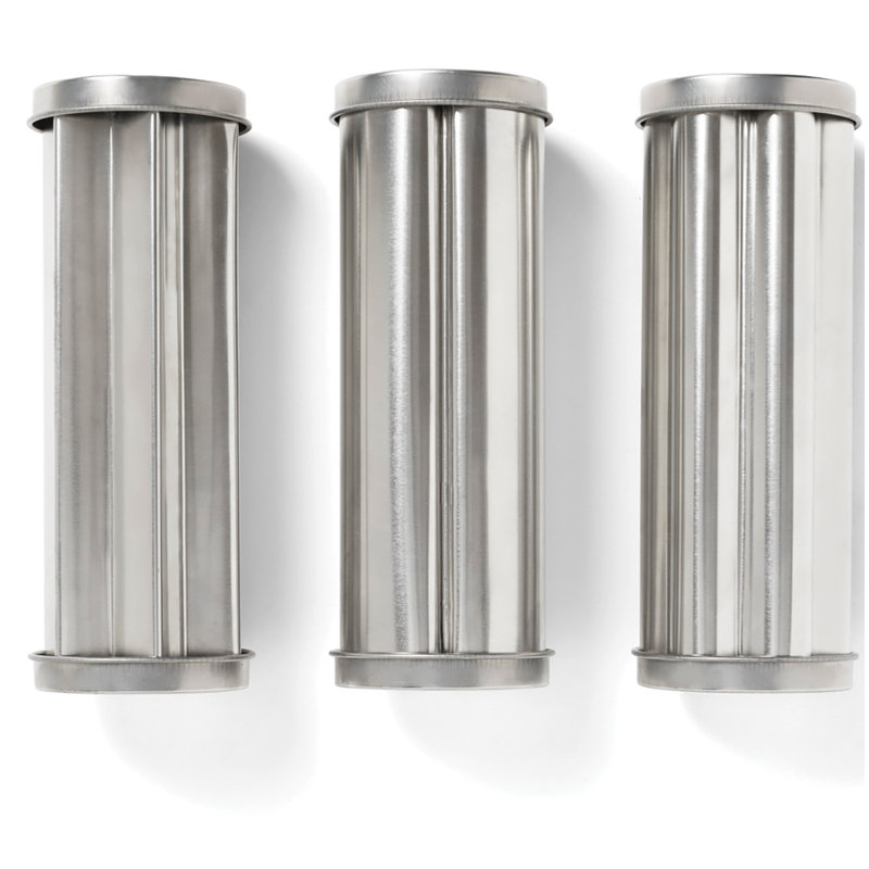 Fox Run Brands 3 Piece Canape Aluminum Bread Mold Set