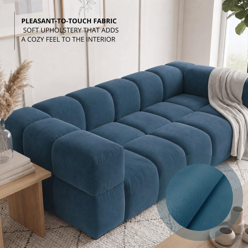 Sofa Bed, Blue MANILA 27