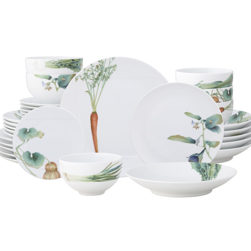 Service de vaisselle 30 pièces Noritake Kyoka Shunsai, service pour 6