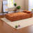 Compression Sofas, 78.7 Inch Polyester Convertible Bed, Modern Home