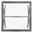 Evelynn Glass Top End Table-485418270
