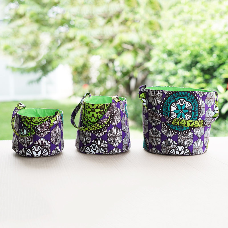 Dakota Fields Handmade Amethyst Spring Baskets