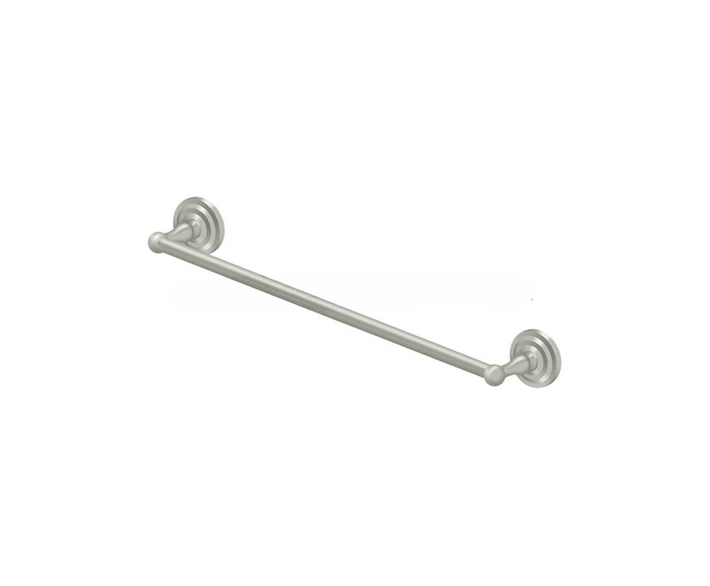 Deltana R2003-U15 24" Center To Center R-Series Bathroom Towel Bar Single Satin Nickel