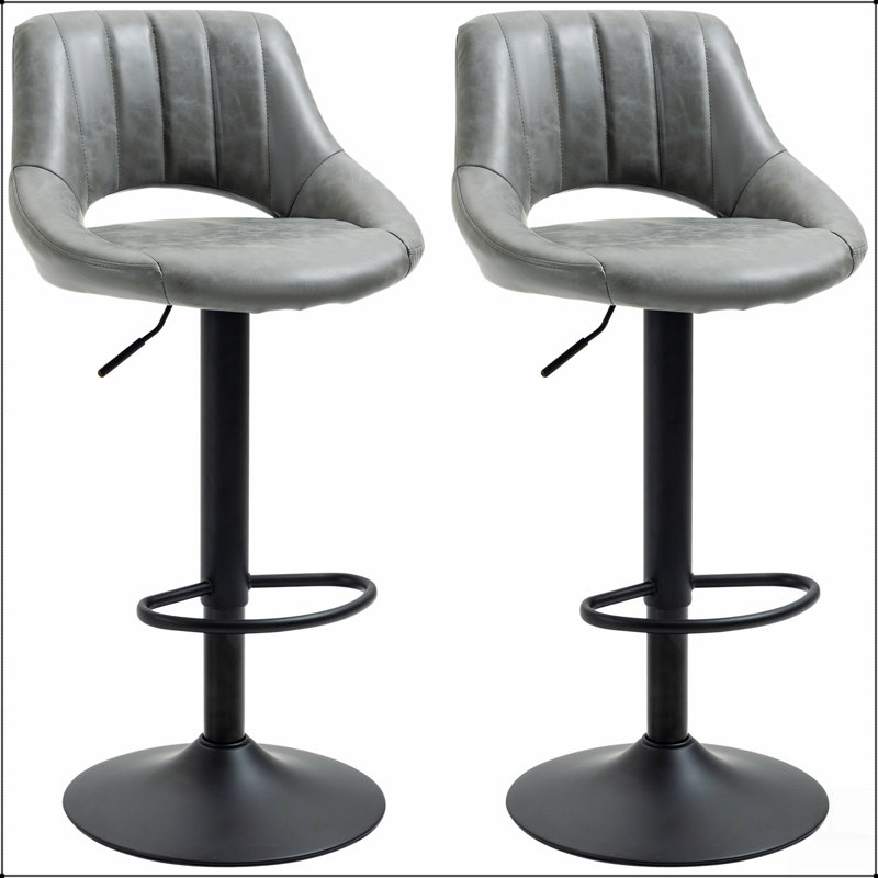Ensemble de 2 tabourets de bar, tabourets de bar pivotants