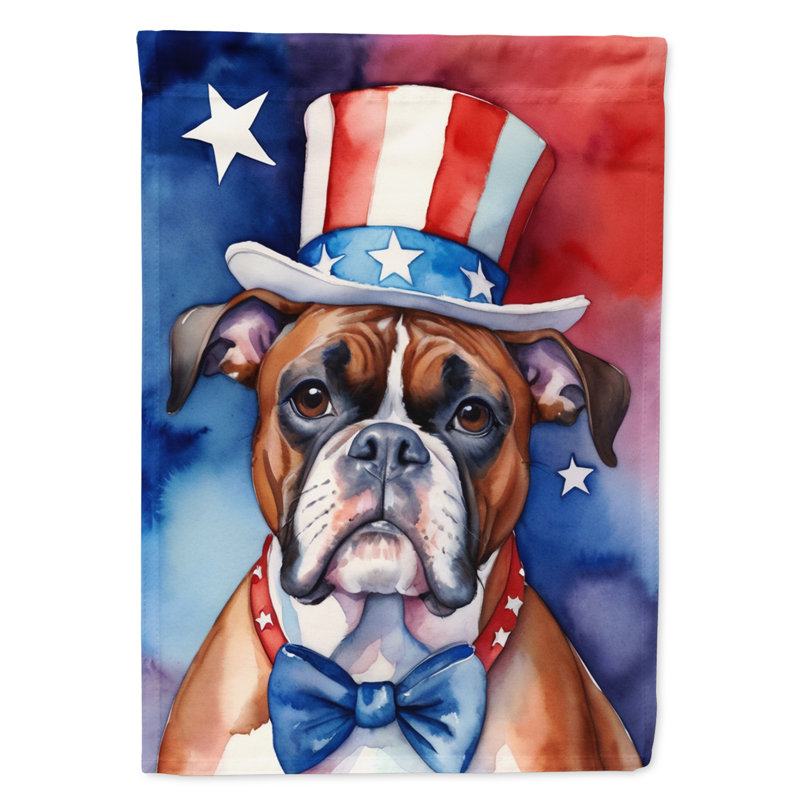 Drapeau patriotique du jardin américain, Boxer