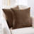 Deconov Ribbed Corduroy Square Throw Pillow Covers (Set of 2)-505464032-505464040