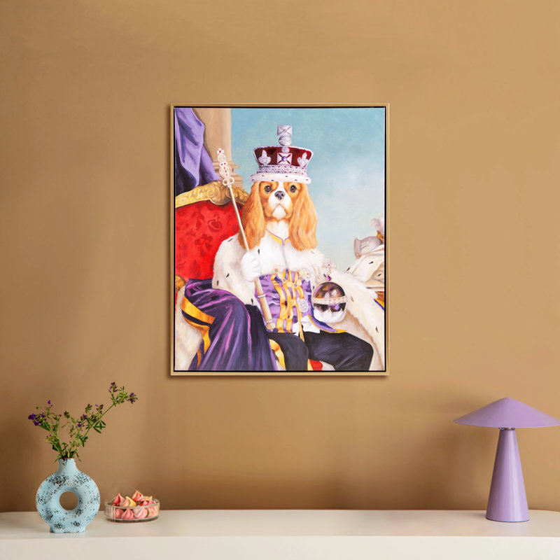 King Charles Spaniel III par Carol Lew