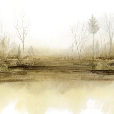 Golden Season I by Grace Popp - Wrapped Canvas Painting