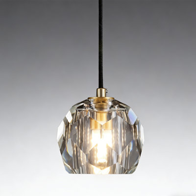 Lustres en cristal noir, luminaires suspendus 1 lumière modernes, petites lumières suspendues en forme de goutte d'eau pour îlot de cuisine, salle à manger, salle à manger, restaurant