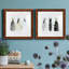 Bling Night out I - ensemble de 2 peintures encadrées-460670945-460670951