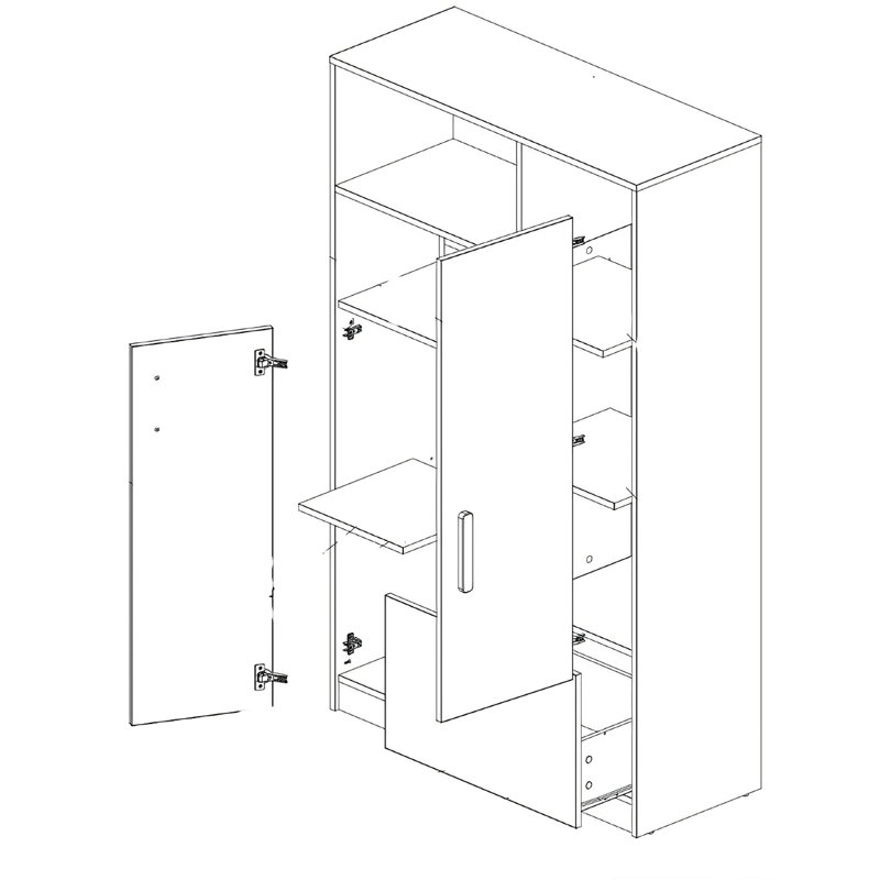 Devoe 100cm Sideboard