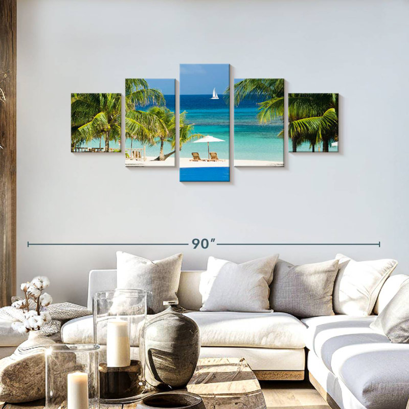 West Bay Hazelton, 30" H x 68" W