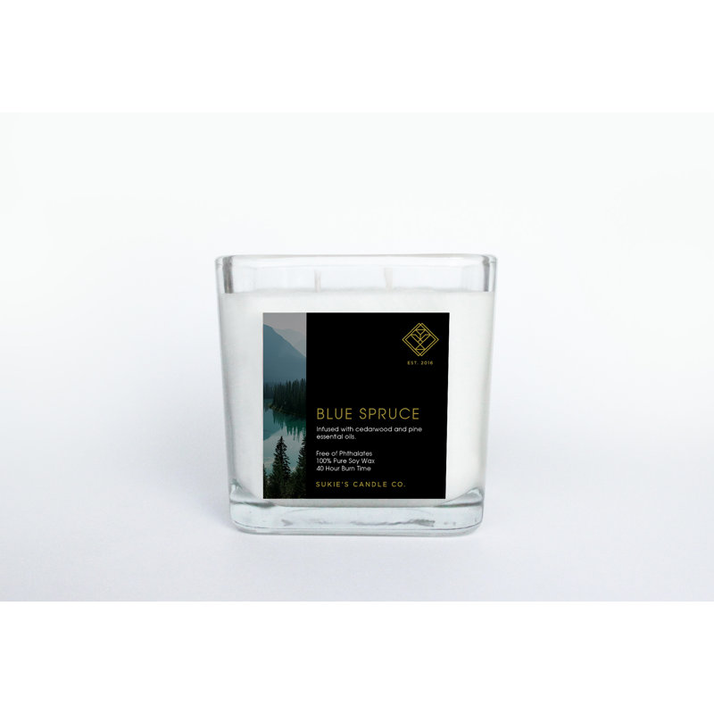 Blue Spruce Scented Jar Candle