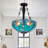 3-light Dimmable Tiffany Pendant
