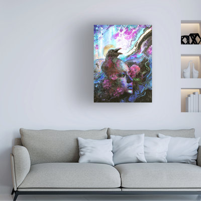 Barrett Biggers Raven Memories Canvas Art