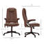 Fauteuil de bureau à massage à haut dossier avec 6 points de vibration-111865021-122061100