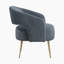Fauteuil d'appoint 27,5 po Candide Modern Glam-1690656005