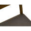 2 chaises de salle à manger, 37 po de hauteur, siège rembourré en flanelle brune, fabrication en bois massif, transitionnel pour la cuisine de 2 chaises, 37,5 po de hauteur, avec siège, coin repas