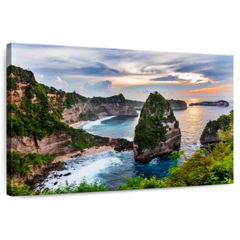 Gillard Nusa Penida Cliff, H 16 po x l 24 po