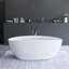 Baignoire de trempage autoportante en acrylique 67 po. X 31 po.