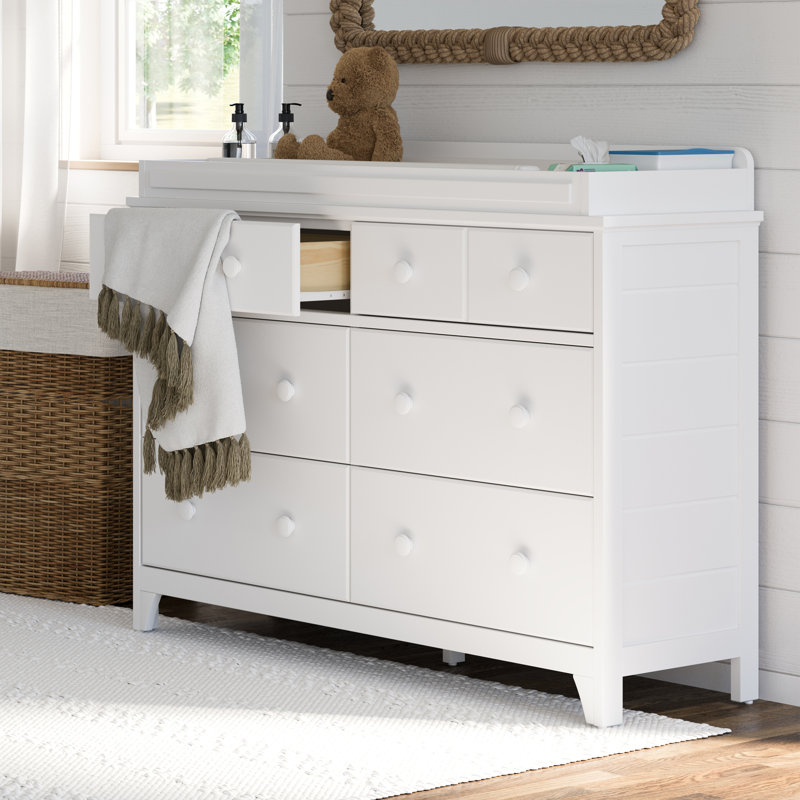 Commode à langer Kenton, Blanc