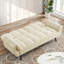Canapé-lit en coton 74,41 po Keteria