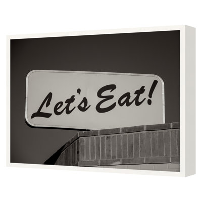 Let's Eat Print by Burgess, Andy