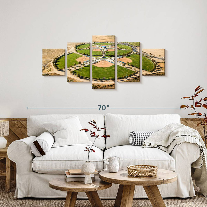 Baseball Softball Stadium, 24" H x 55" W