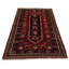 Canvello Hand Made Casual Medallion Silkroad Afshar Rug - 3'6'' X 6'6''