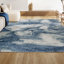 Tapis bleu / crème Ciasia-69807176