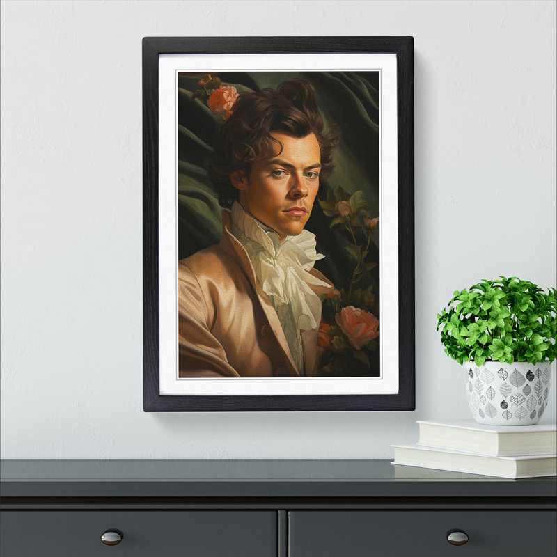 Harry Styles Classicism - Framed Print