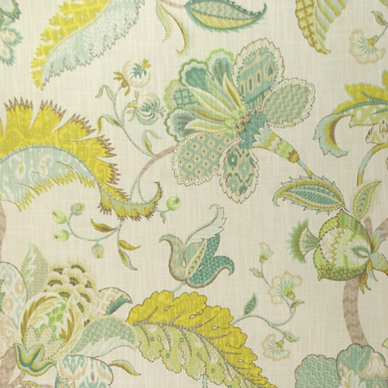 Tissu 100% coton Wesco Budapest, Paon