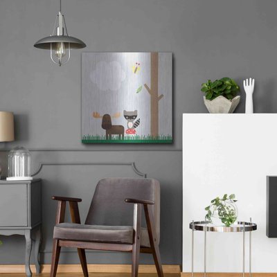 «Wood Land Animals I» par Ann Kelle